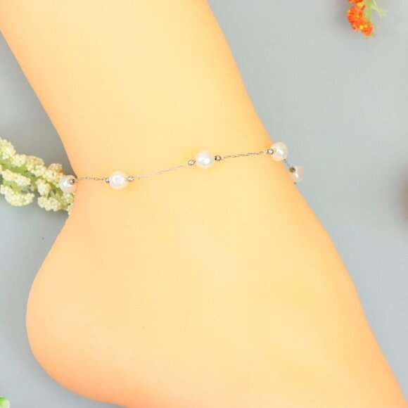 Handmade Anklet – A Stylish Choice for Women, Thoughtful Gift Idea, EVCH1157 - Picture 6 of 8
